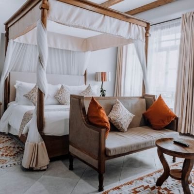 Guest room at Airport Planet Lodge near Kilimanjaro Airport — Tartaruga Safaris