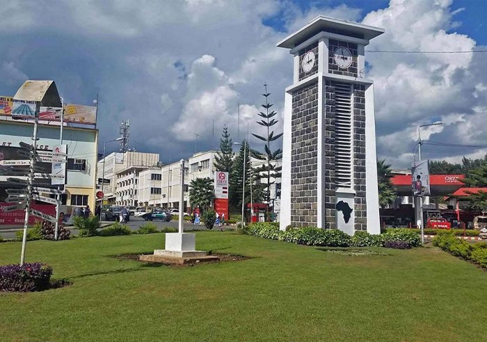 Arusha city clock tower
