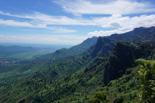 Green ridges of the Usambara Mountains