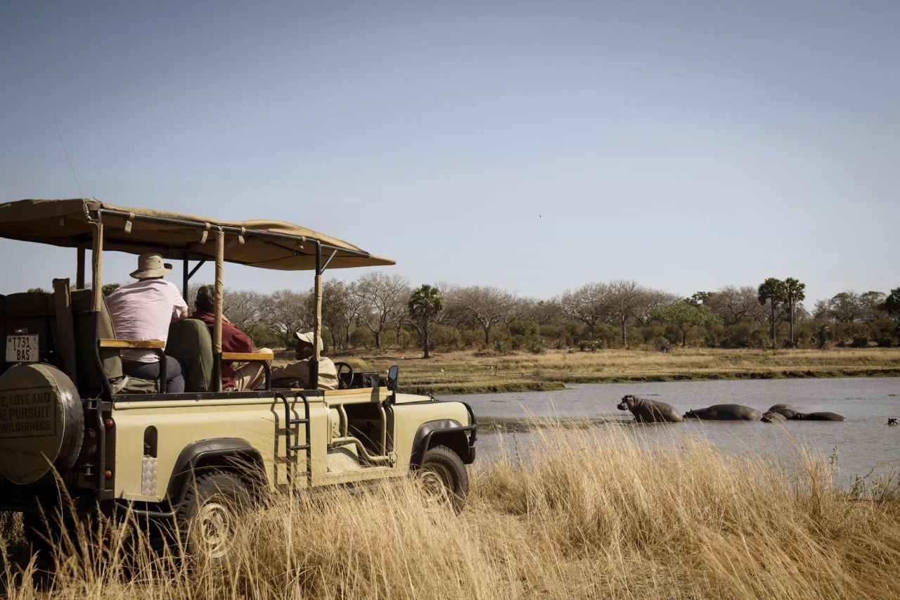 River and savannah in Katavi National Park