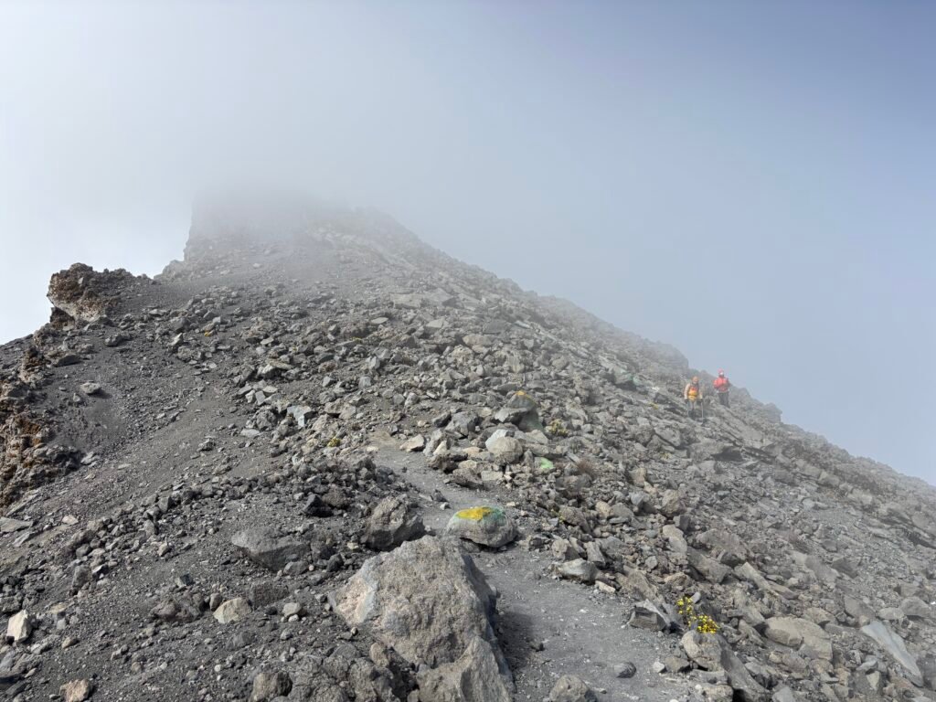 Mount Meru hikers — AmyAbroad