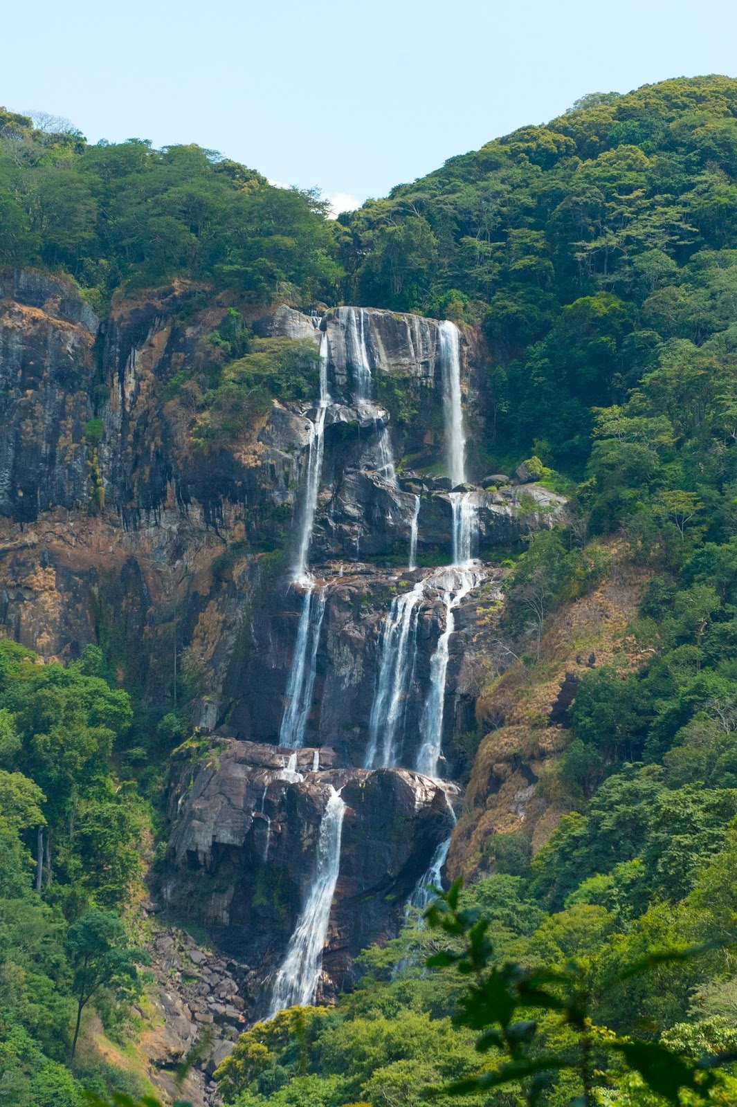 Sanje Waterfall in the Udzungwa Mountains