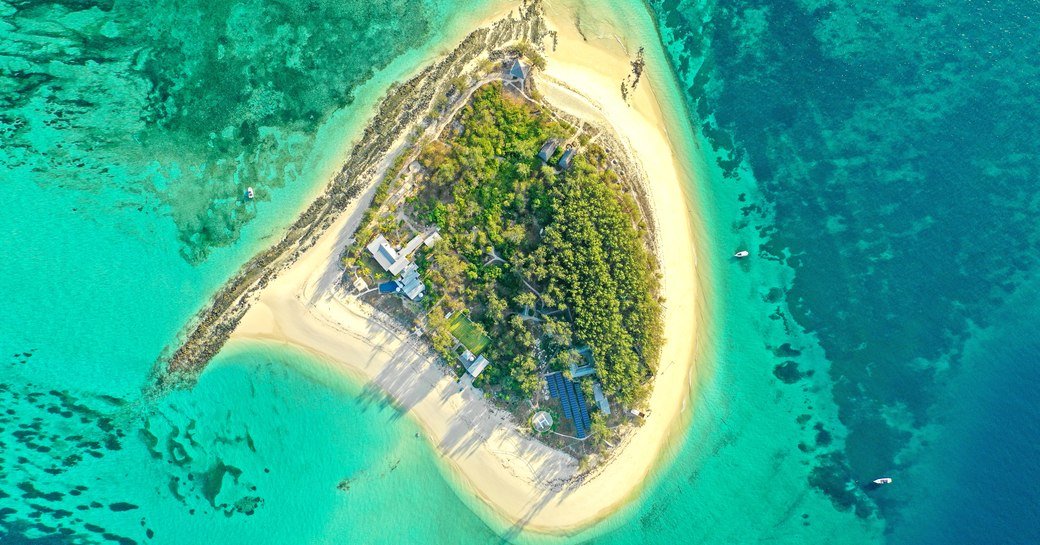 Thanda Island seen from above
