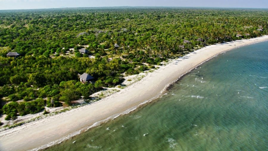 Coastal landscape at Saadani
