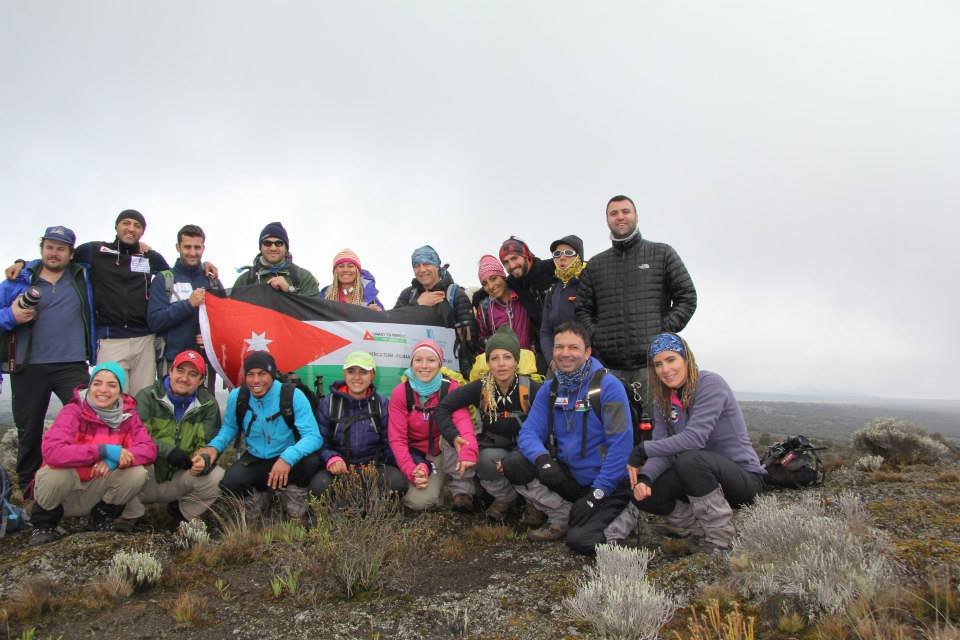 Kilimanjaro expedition group — Northern Circuit Route illustration