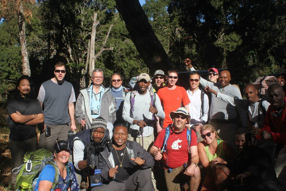 Trekkers on Kilimanjaro’s Lemosho Route — eight-day itinerary